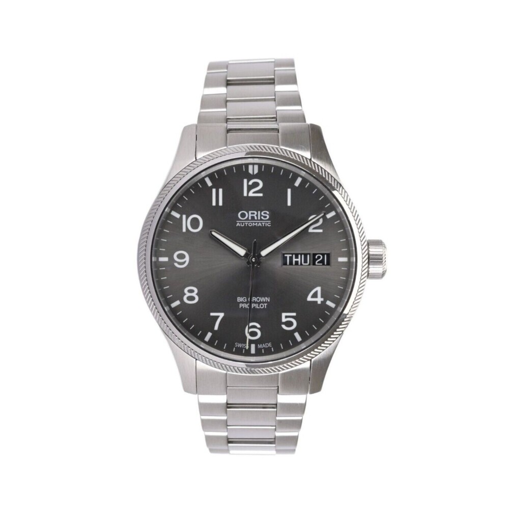 Oris Big Crown Pro Pilot 7698 Gray 45mm Automatic Watch Box, Tag, Manual